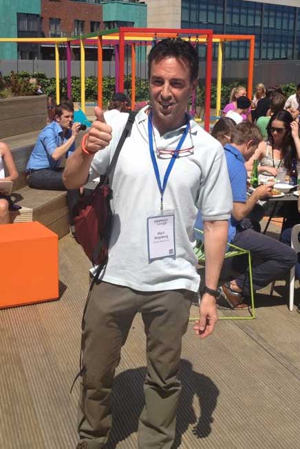 Marc Wajsberg at Google's European headquarters in Dublin in June 2013